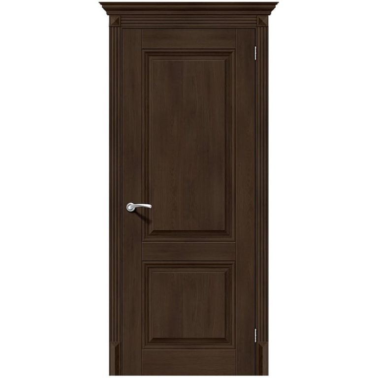 Межкомнатная дверь Классико-32 Dark Oak экошпон el`PORTA по цене 5691 ...