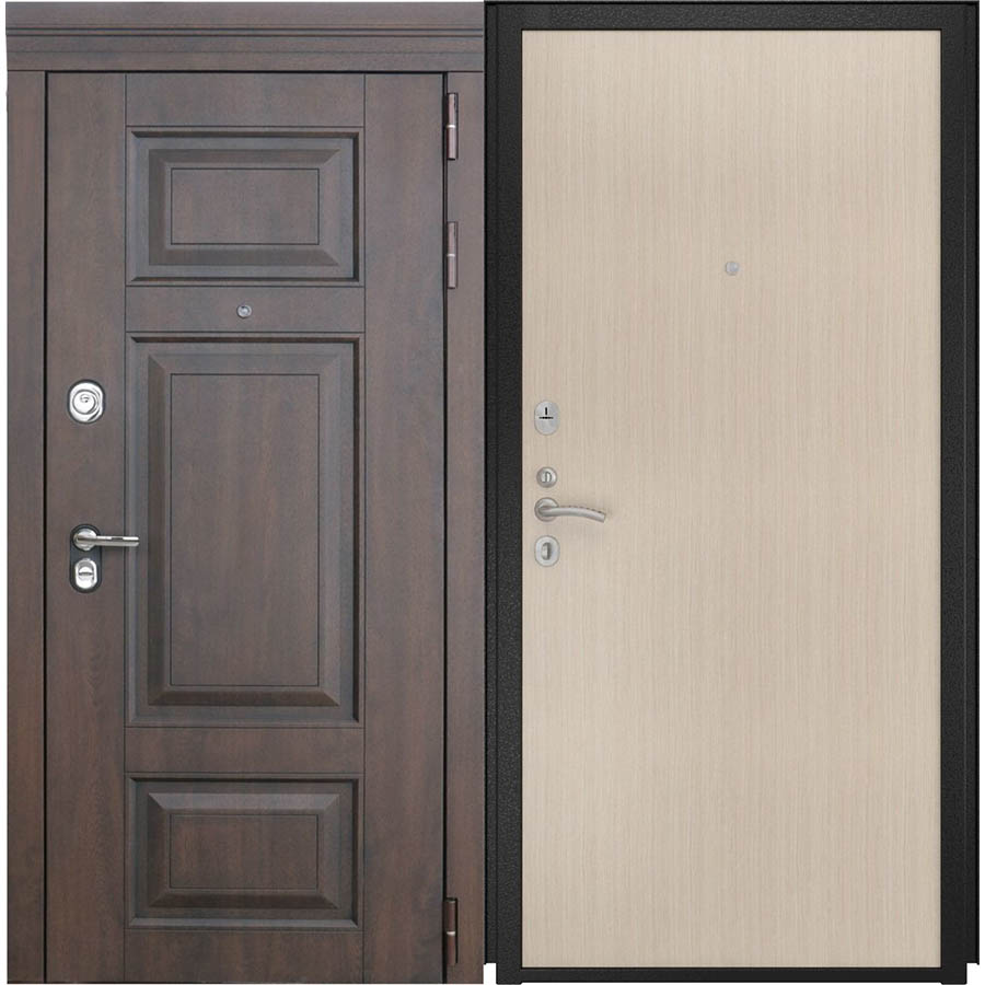 Входная дверь Luxor-21 Прямая Беленый дуб Входная дверь Luxor-21 Прямая Беленый дуб