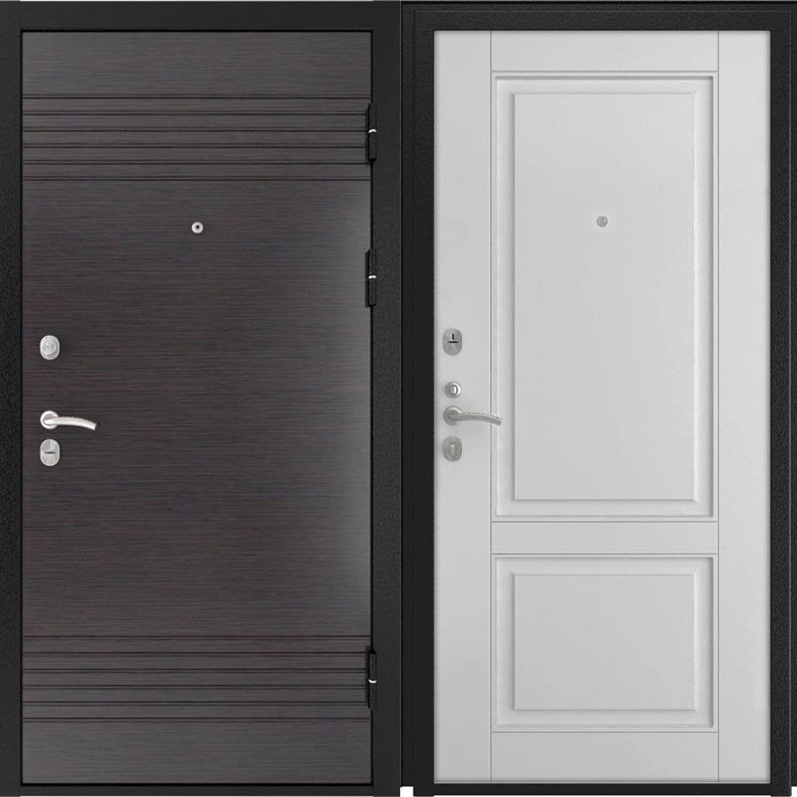 Входная дверь Luxor-7 Эмаль L-5 Белая эмаль Входная дверь Luxor-7 Эмаль L-5 Белая эмаль