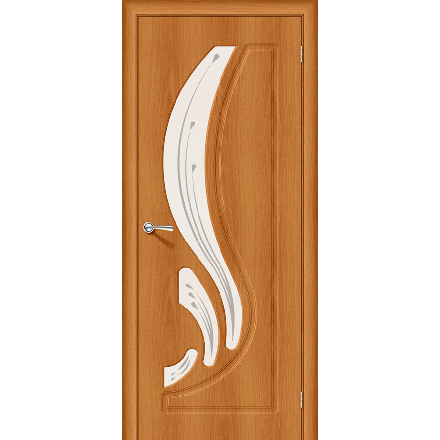 Двери Браво Лотос Миланский орех со стеклом