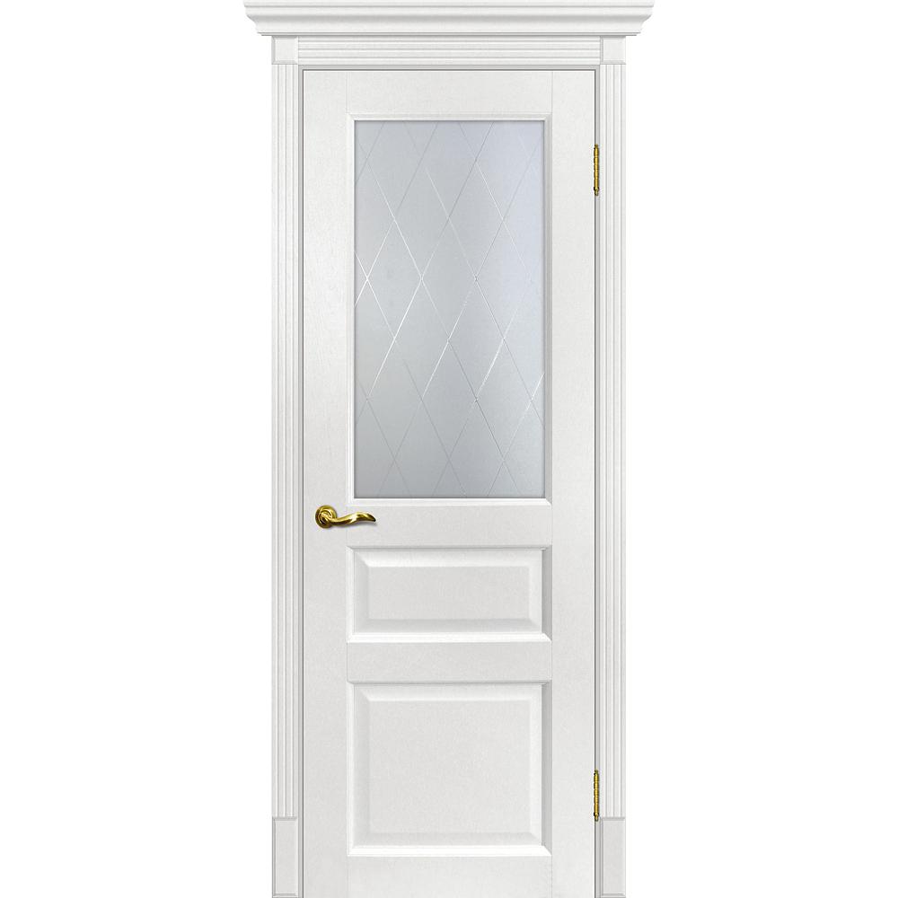 dver-mezhkomnatnaya-toskana-2-so-steklom-plombir-ekoshpon-mariam-dveri-leko.jpeg Дверь межкомнатная Тоскана-2 со стеклом Пломбир экошпон Мариам (Белая дверь со стеклом в классическом стиле)