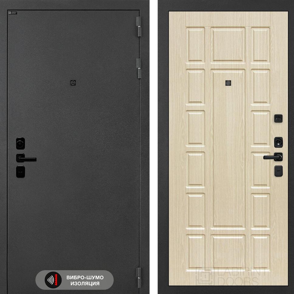 Входная дверь ACUSTIC 12 - Беленый дуб Лабиринт Входная дверь ACUSTIC 12 - Беленый дуб Лабиринт