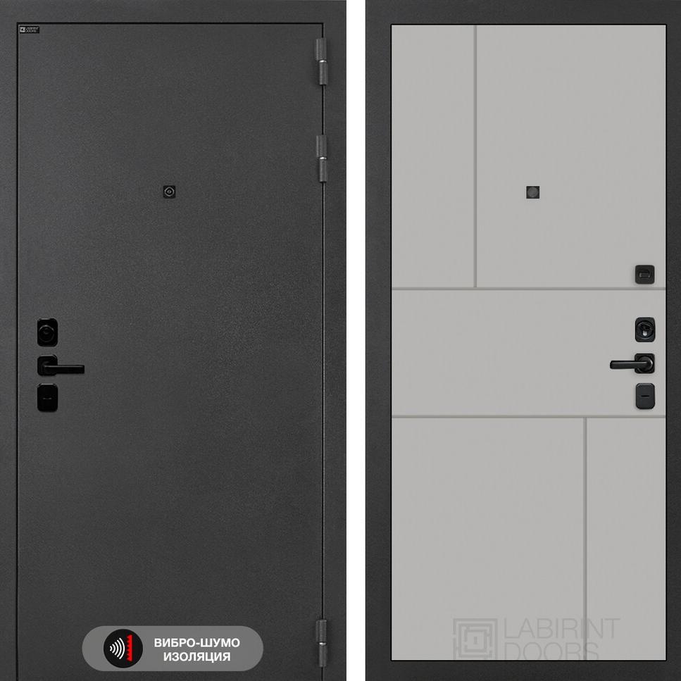 Входная дверь ACUSTIC 21 - Грей софт Лабиринт Входная дверь ACUSTIC 21 - Грей софт Лабиринт