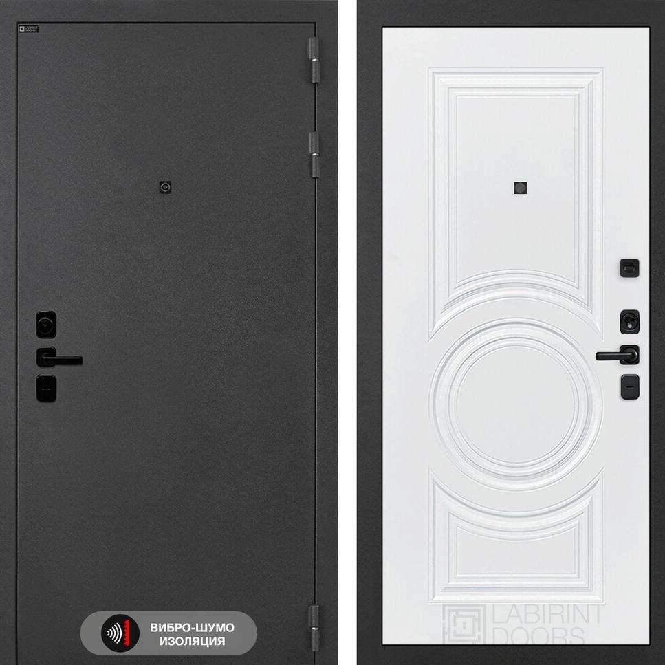 Входная дверь ACUSTIC 23 - Белый софт Лабиринт Входная дверь ACUSTIC 23 - Белый софт Лабиринт