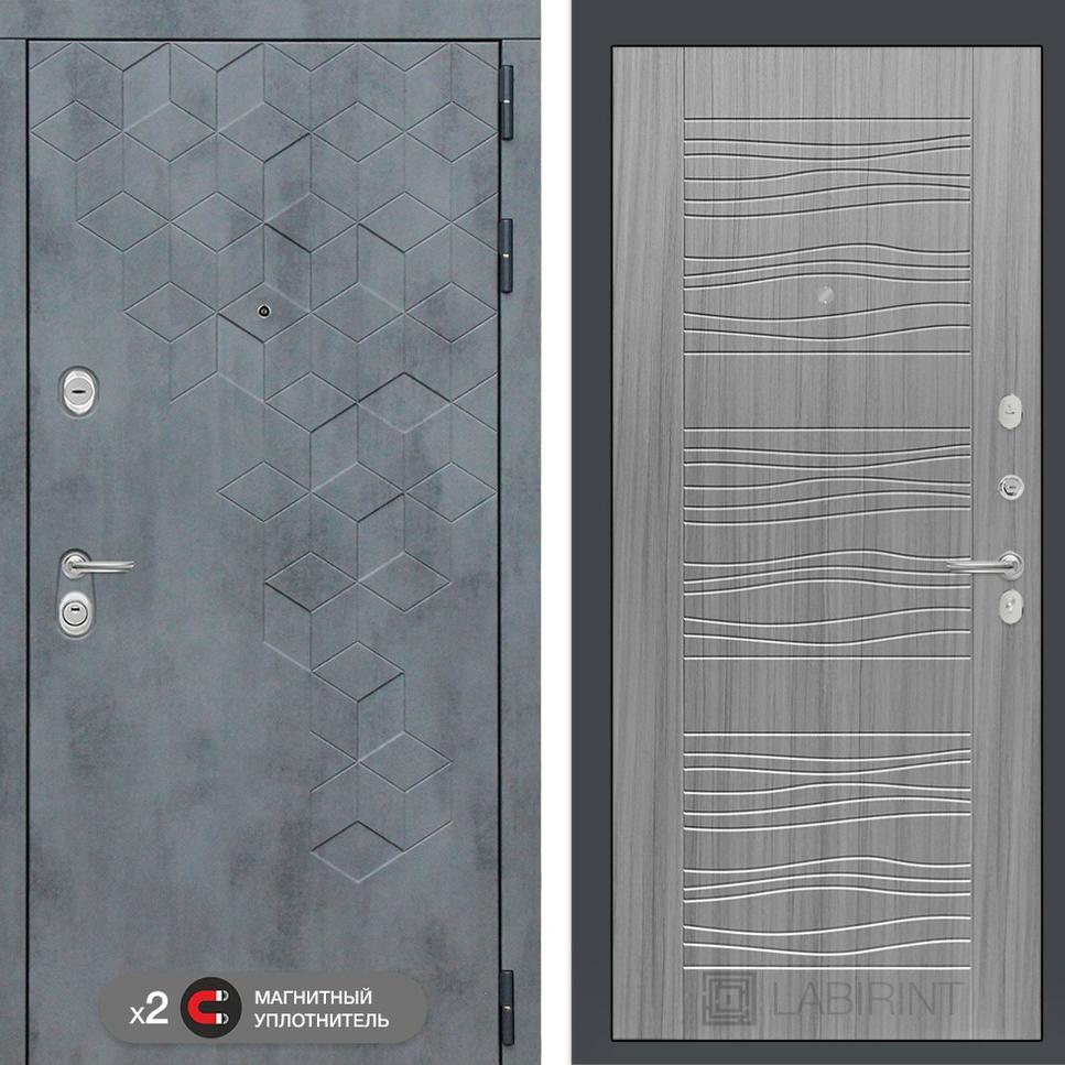 Входная дверь Бетон 06 - Сандал серый Лабиринт Входная дверь Бетон 06 - Сандал серый Лабиринт
