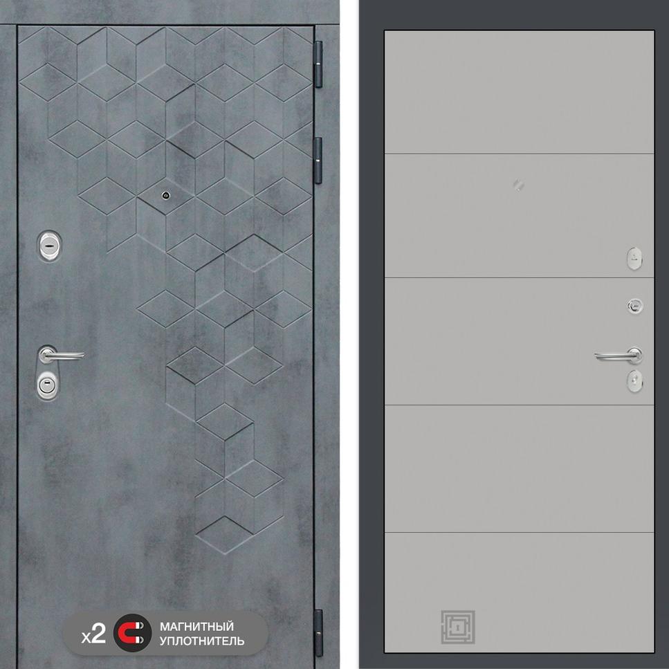 Входная дверь Бетон 13 - Грей софт Лабиринт Входная дверь Бетон 13 - Грей софт Лабиринт
