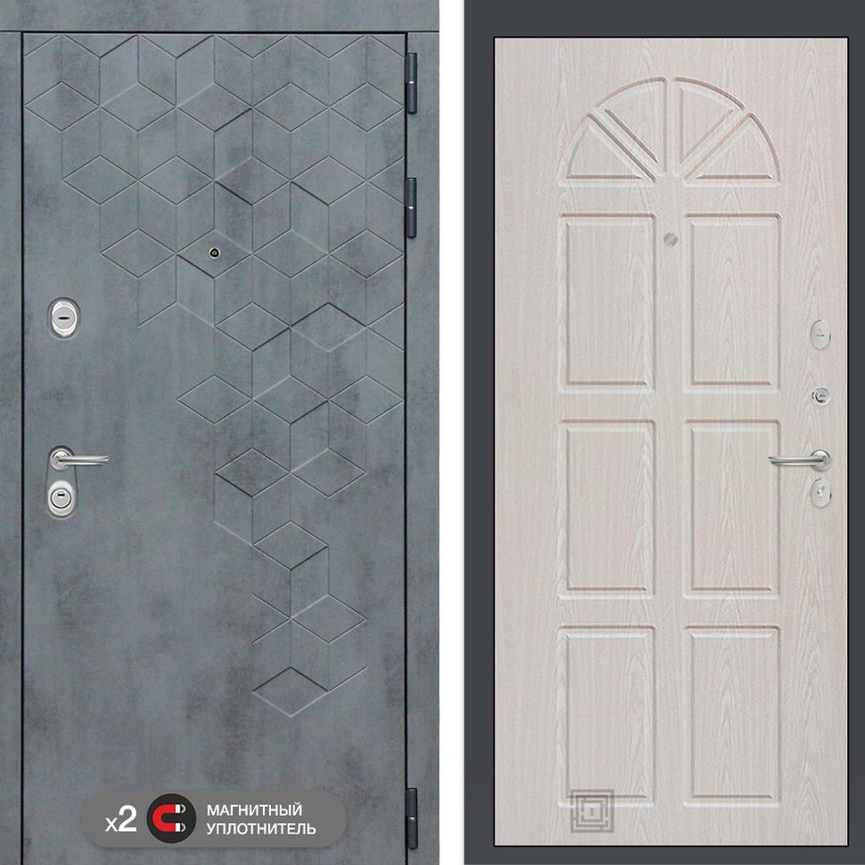 Входная дверь Бетон 15 - Алмон 25 Лабиринт Входная дверь Бетон 15 - Алмон 25 Лабиринт