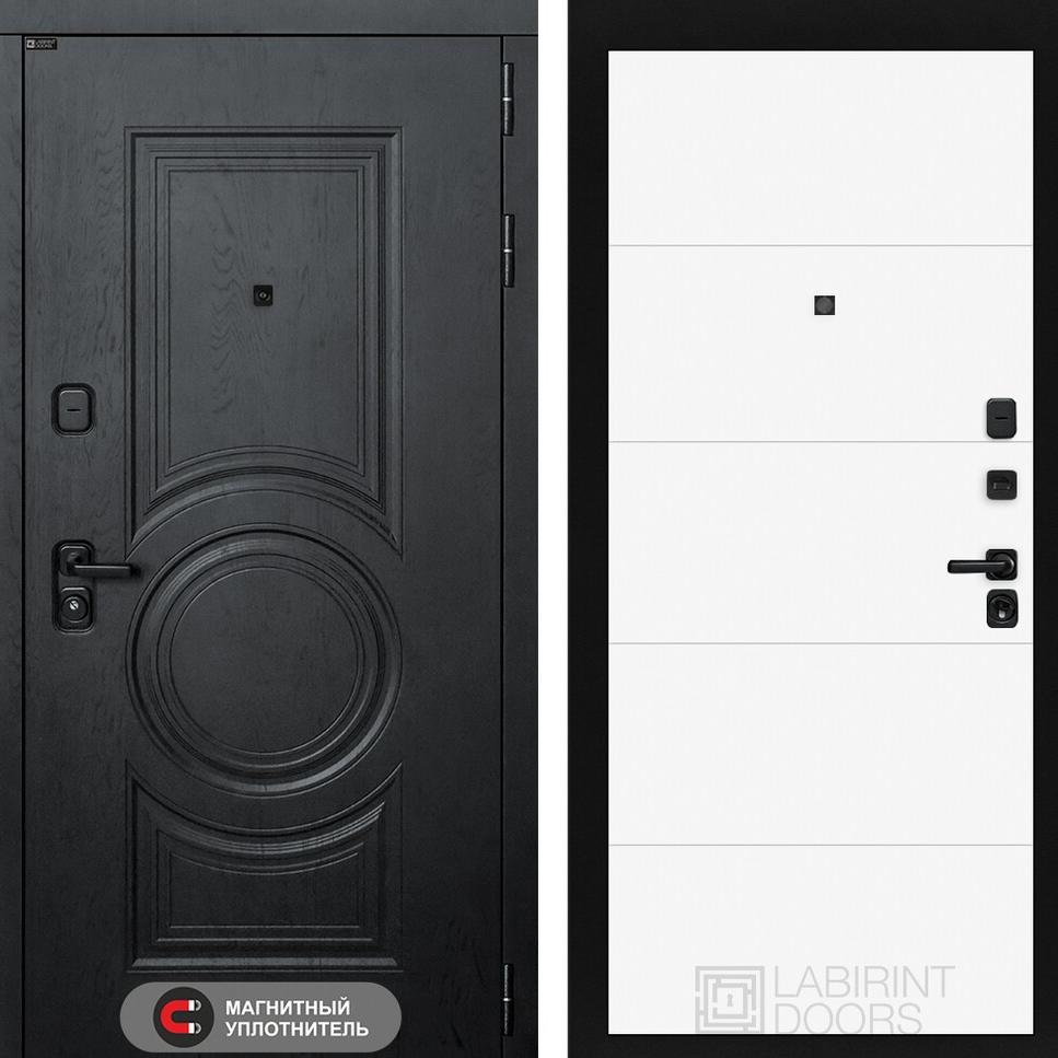 Входная дверь GRAND 13 - Белый софт Лабиринт Входная дверь GRAND 13 - Белый софт Лабиринт
