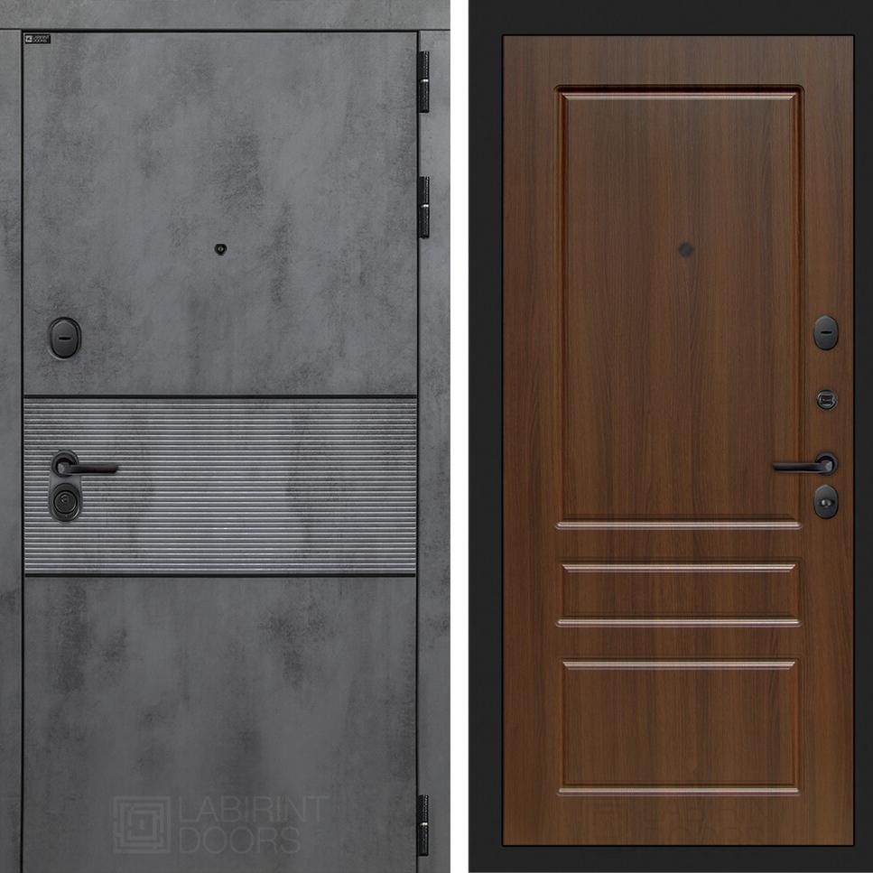 Входная дверь INFINITY 03 - Орех бренди Лабиринт Входная дверь INFINITY 03 - Орех бренди Лабиринт