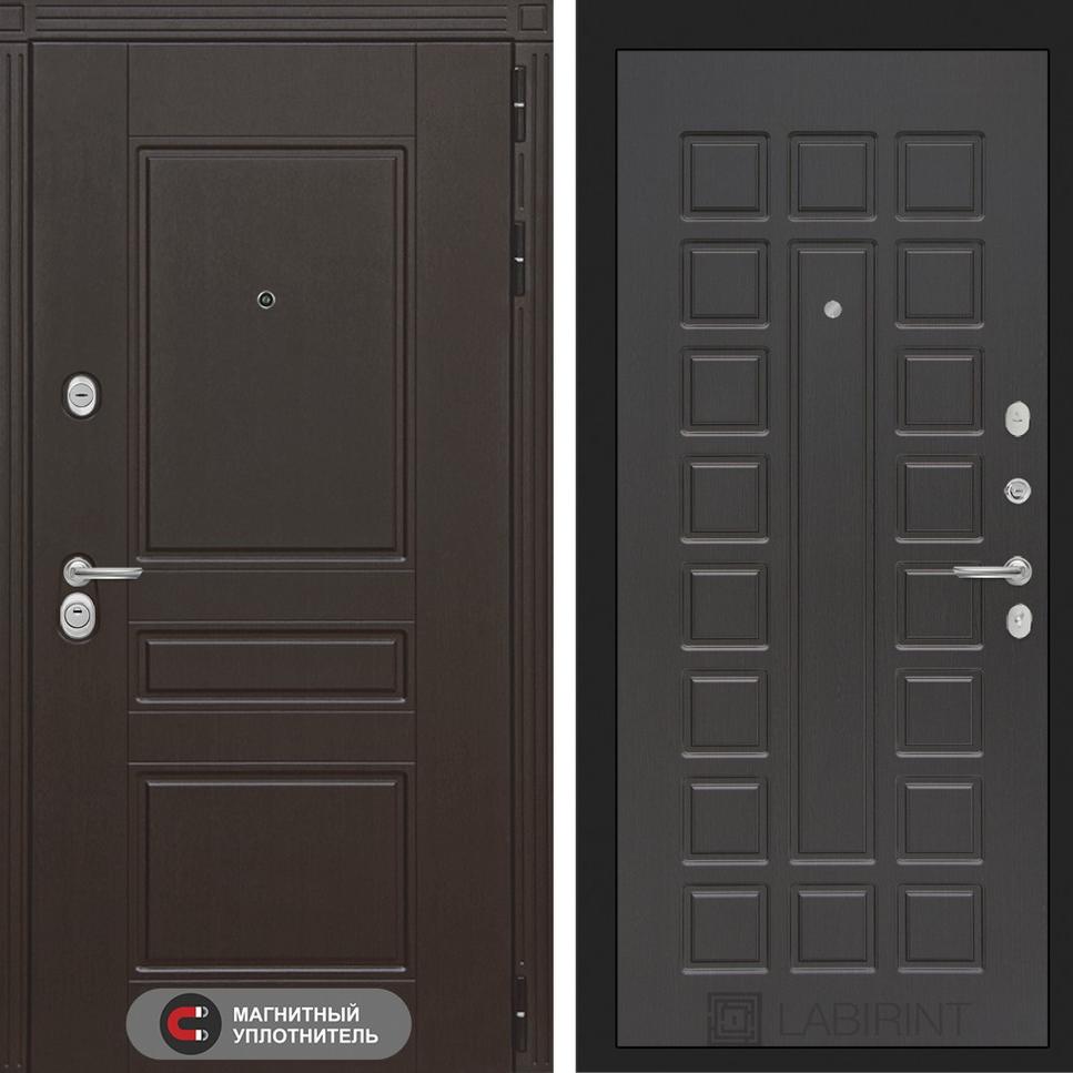 Входная дверь Мегаполис 04 - Венге Лабиринт Входная дверь Мегаполис 04 - Венге Лабиринт