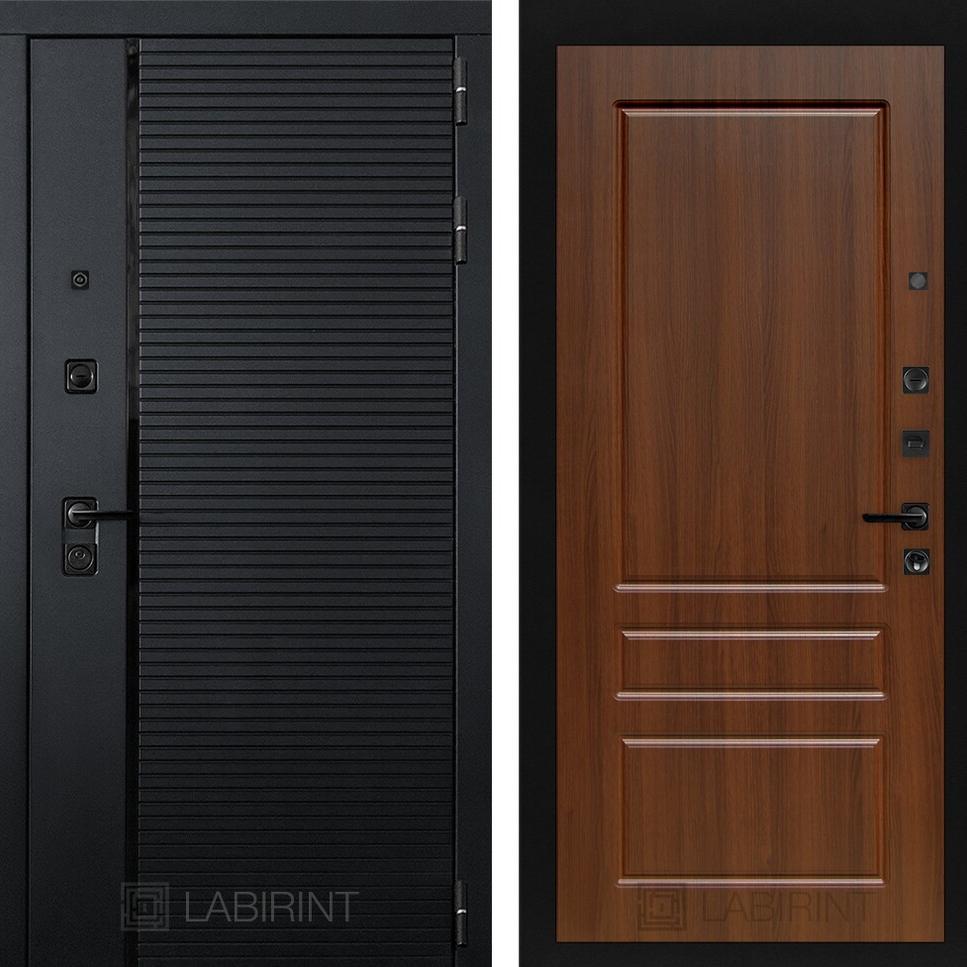 Входная дверь PIANO 03 - Орех бренди Лабиринт Входная дверь PIANO 03 - Орех бренди Лабиринт