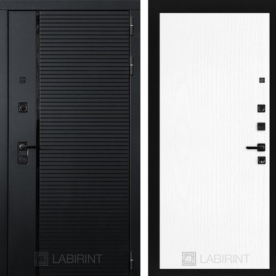 Входная дверь PIANO 07 - Белое дерево Лабиринт Входная дверь PIANO 07 - Белое дерево Лабиринт