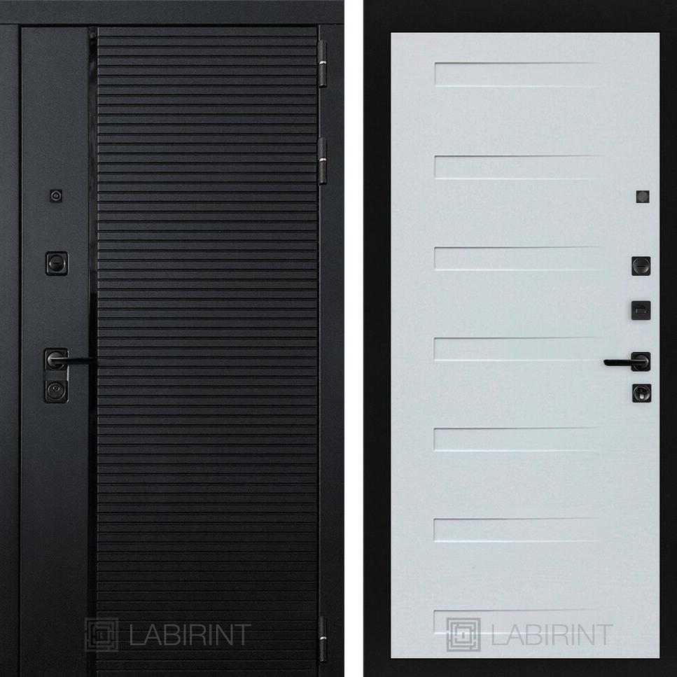 Входная дверь PIANO 14 - Дуб кантри белый горизонтальный Лабиринт Входная дверь PIANO 14 - Дуб кантри белый горизонтальный Лабиринт