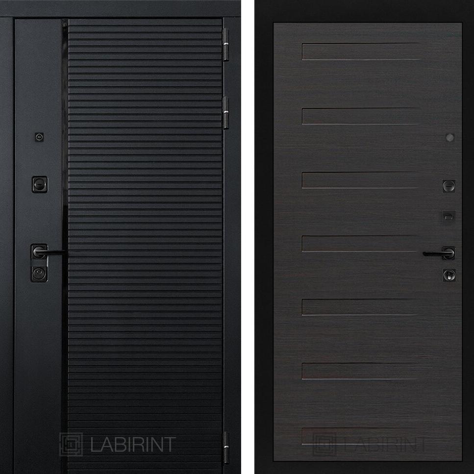 Входная дверь PIANO 14 - Эковенге горизонтальный Лабиринт Входная дверь PIANO 14 - Эковенге горизонтальный Лабиринт
