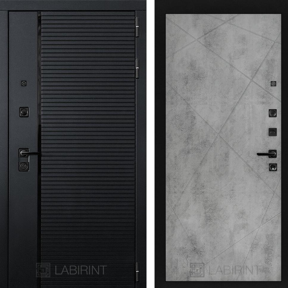Входная дверь PIANO 24 - Бетон светлый Лабиринт Входная дверь PIANO 24 - Бетон светлый Лабиринт