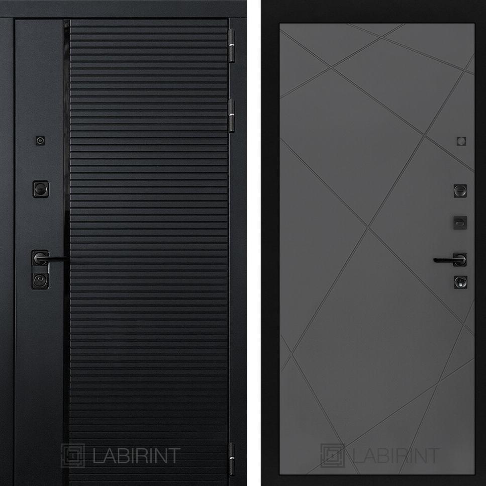 Входная дверь PIANO 24 - Графит софт Лабиринт Входная дверь PIANO 24 - Графит софт Лабиринт