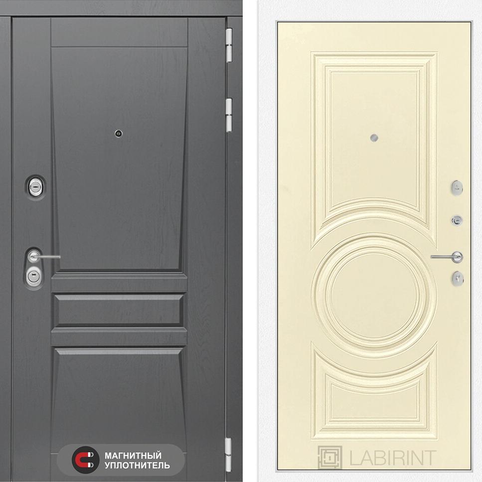 Входная дверь Платинум 23 - Шампань софт Лабиринт Входная дверь Платинум 23 - Шампань софт Лабиринт