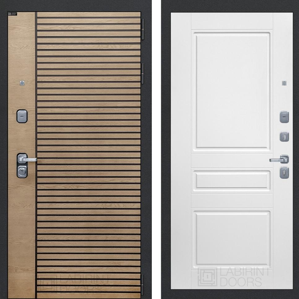 Входная дверь RITM 03 - Белый софт Лабиринт Входная дверь RITM 03 - Белый софт Лабиринт