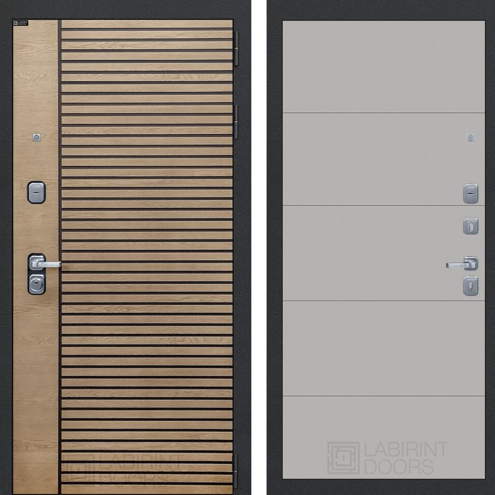 Входная дверь RITM 13 - Грей софт Лабиринт Входная дверь RITM 13 - Грей софт Лабиринт