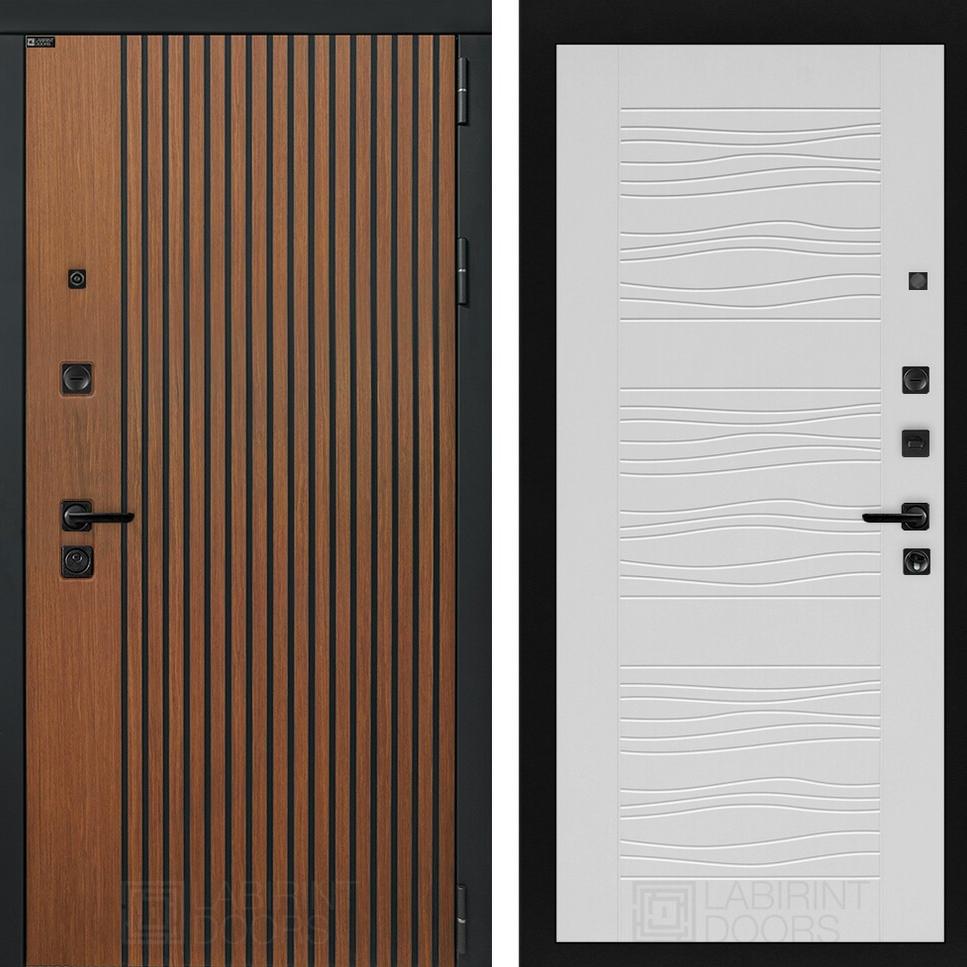 Входная дверь STORM 06 - Белое дерево Лабиринт Входная дверь STORM 06 - Белое дерево Лабиринт
