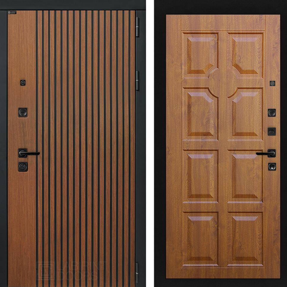 Входная дверь STORM 17 - Золотой дуб Лабиринт Входная дверь STORM 17 - Золотой дуб Лабиринт