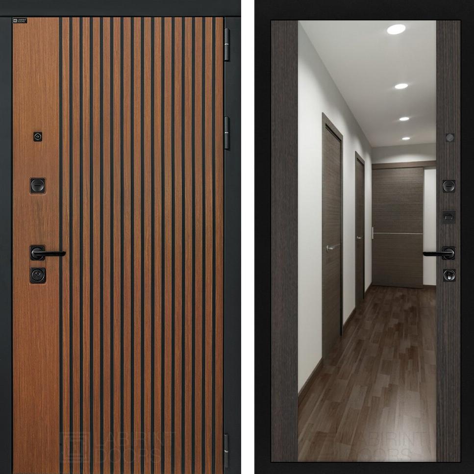 Входная дверь STORM с Зеркалом Максимум - Венге Входная дверь STORM с Зеркалом Максимум - Венге