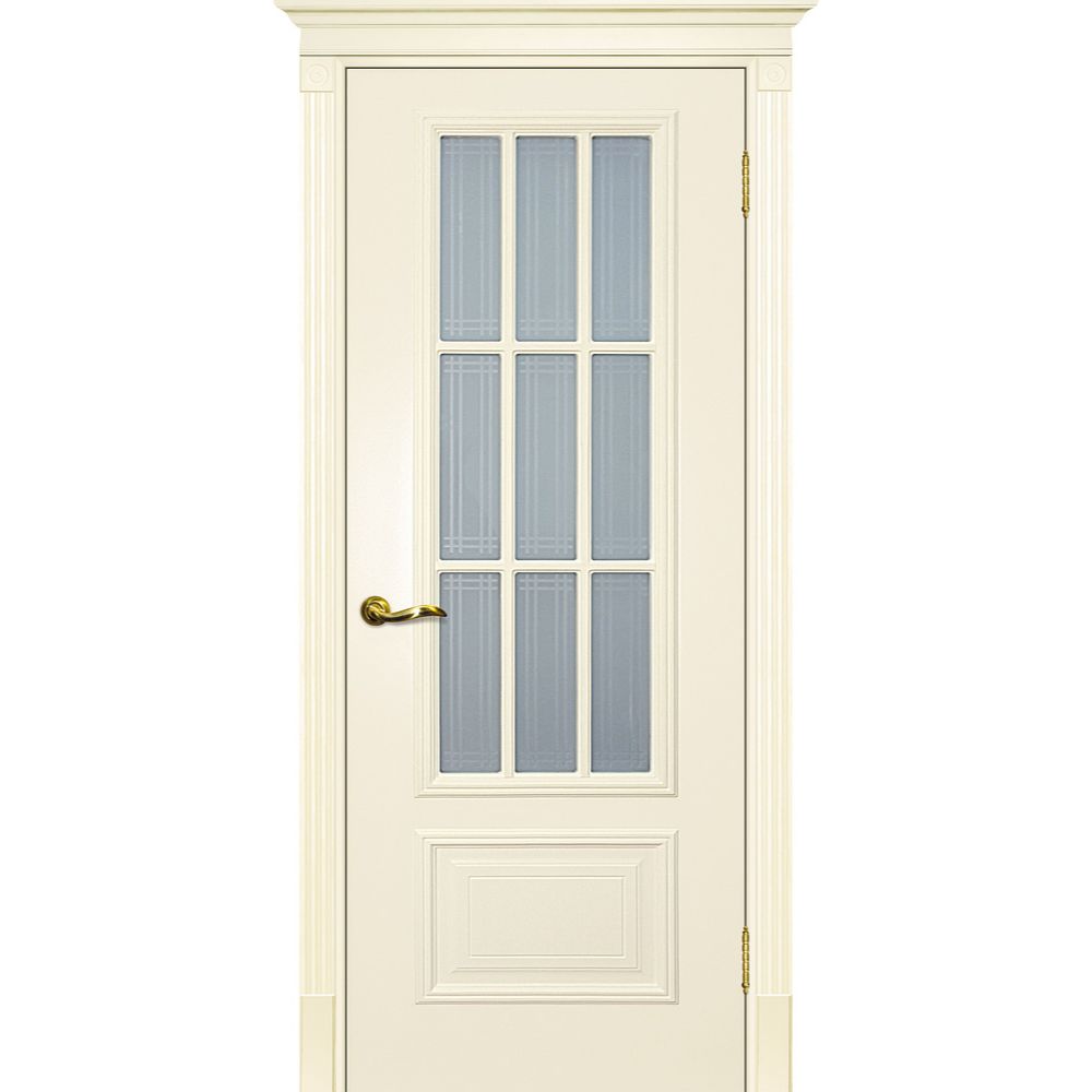 Двери крашеные (Эмаль) ТЕКОНА Смальта 08 со стеклом Слоновая кость ral 1013 Двери крашеные (Эмаль) ТЕКОНА Смальта 08 со стеклом Слоновая кость ral 1013