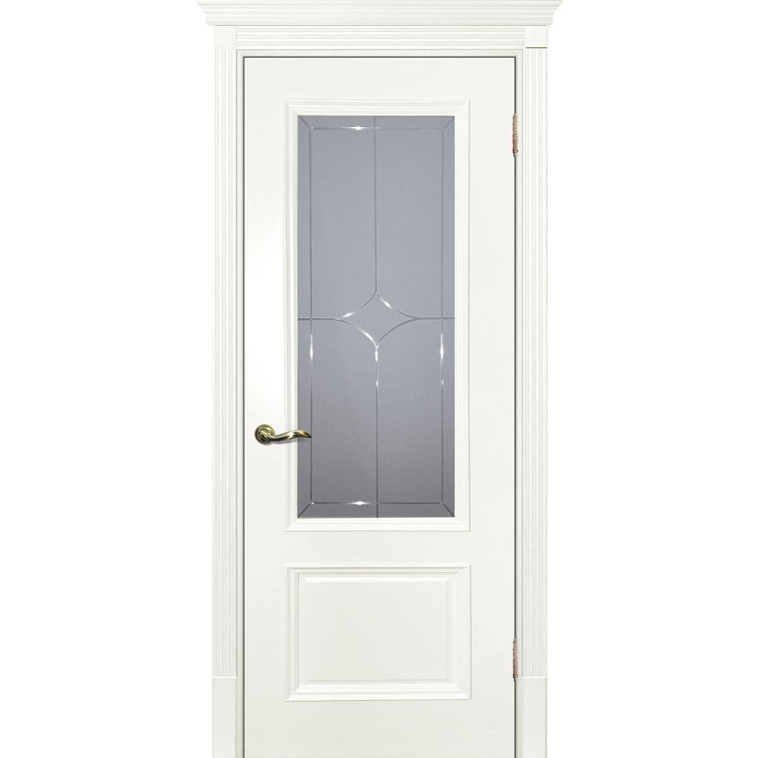 Двери крашеные (Эмаль) ТЕКОНА Смальта 07 со стеклом Молочный ral 9010 Двери крашеные (Эмаль) ТЕКОНА Смальта 07 со стеклом Молочный ral 9010