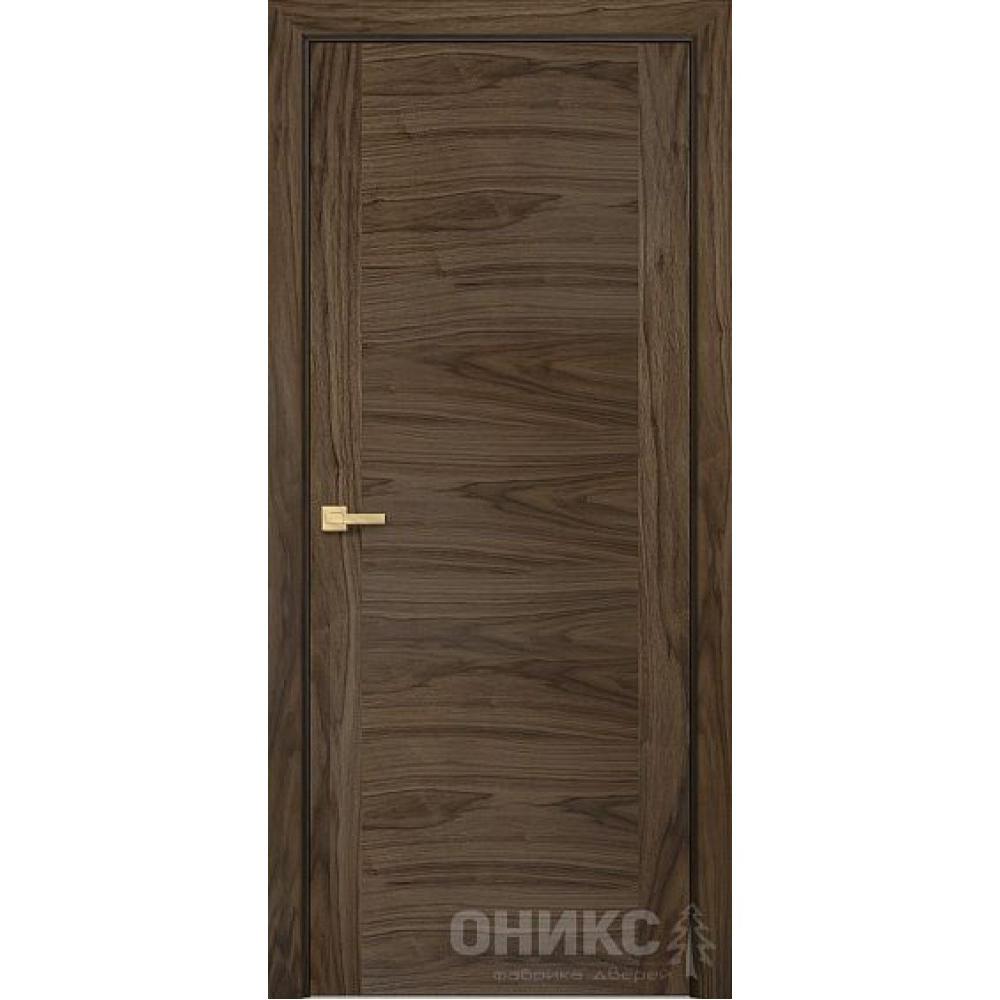 Межкомнатные двери Оникс Hi-tech Авангард 4 Орех Американский ...